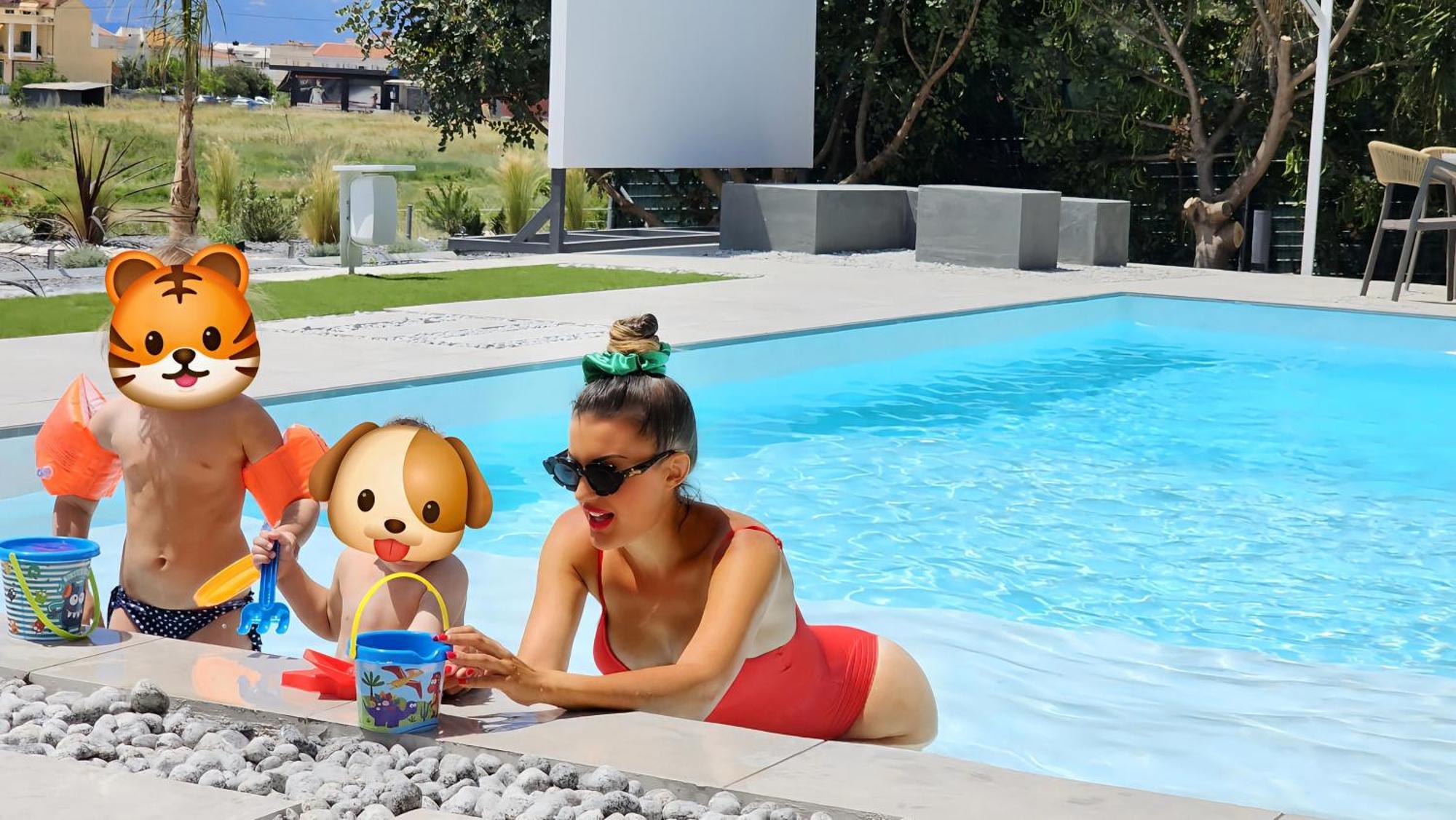 Nafplio Blue Topaz Poolside Villa Dış mekan fotoğraf