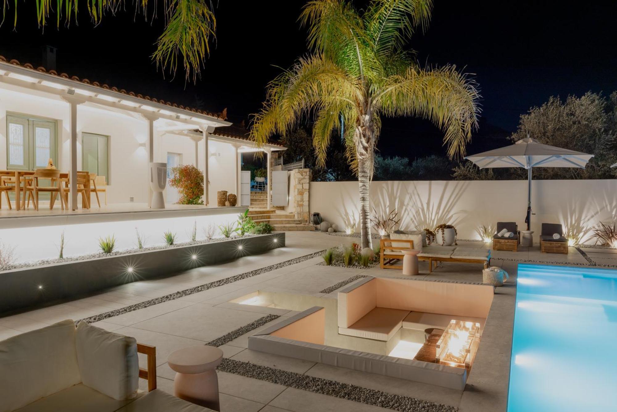 Nafplio Blue Topaz Poolside Villa Dış mekan fotoğraf