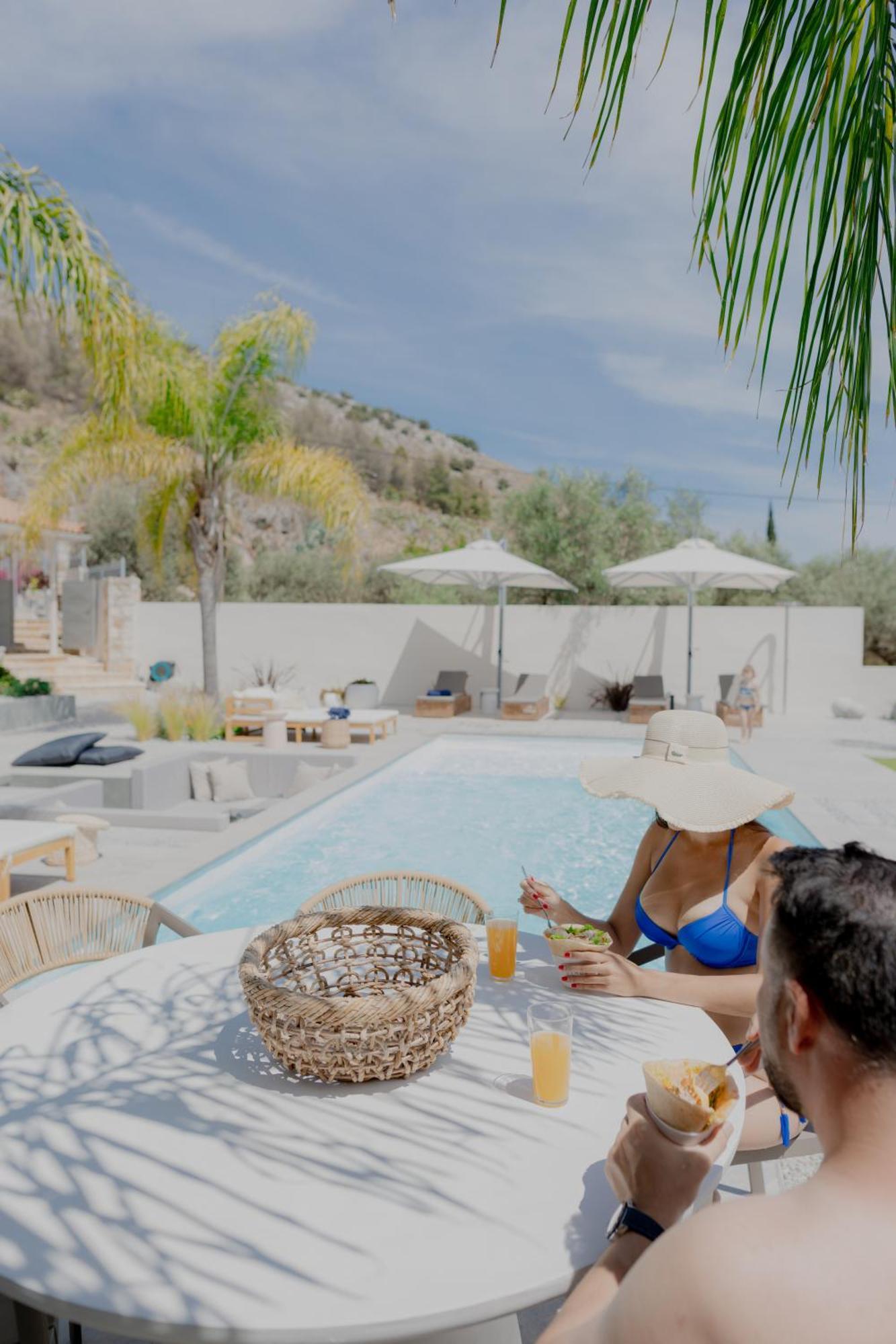 Nafplio Blue Topaz Poolside Villa Dış mekan fotoğraf
