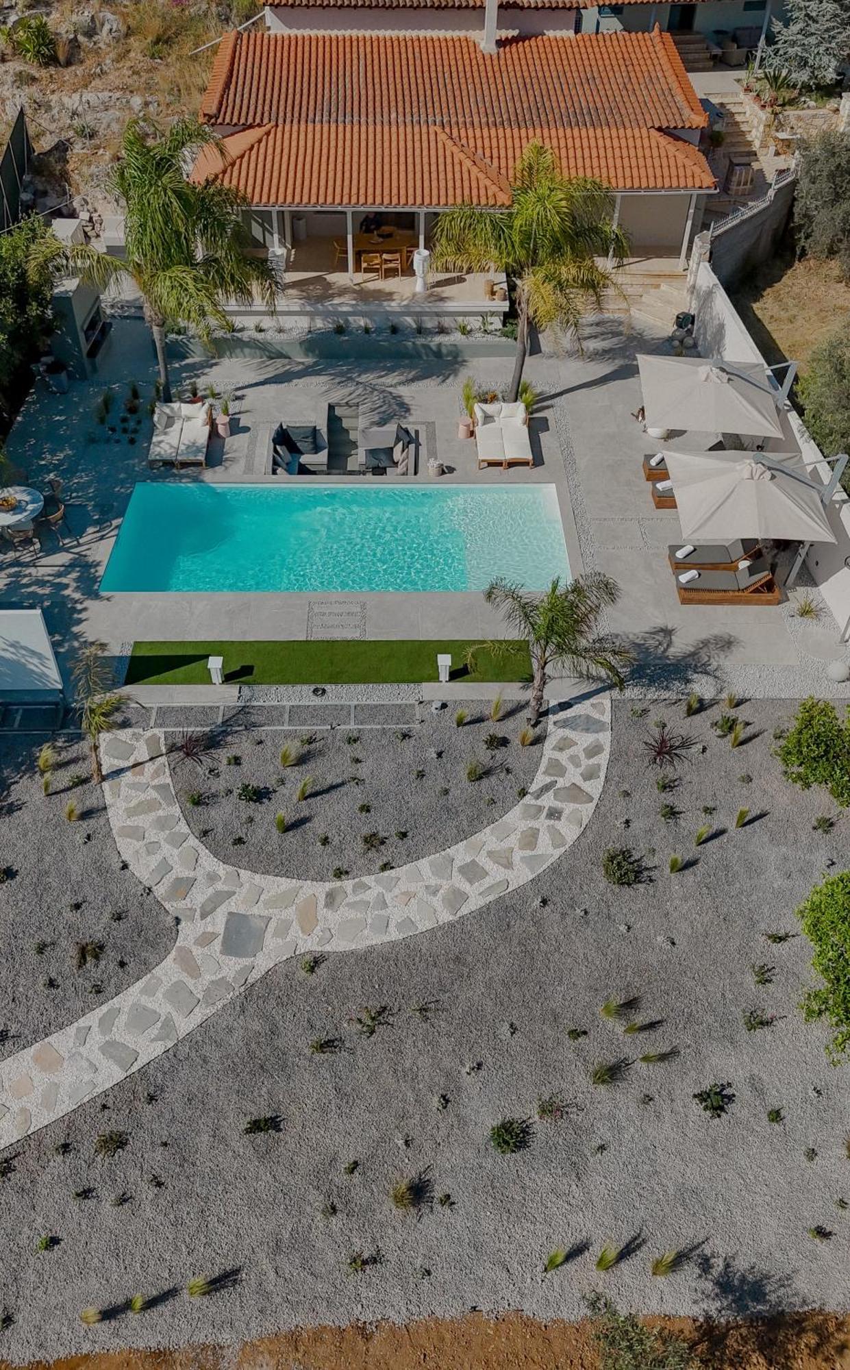 Nafplio Blue Topaz Poolside Villa Dış mekan fotoğraf